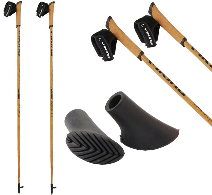 Kije nordic walking Viking Expedition Carbon Bamboo