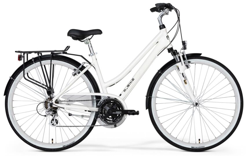 ROWER DAMSKI MERIDA M-BIKE T-BIKE 9.1 LADY TREKING BIAŁY połysk