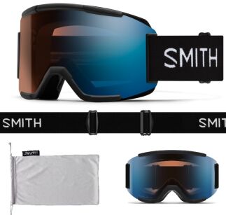 Gogle Smith SQUAD XL PRO black ChromaPOP PRO Photochromic BLUE Mirror S1-S3 2025