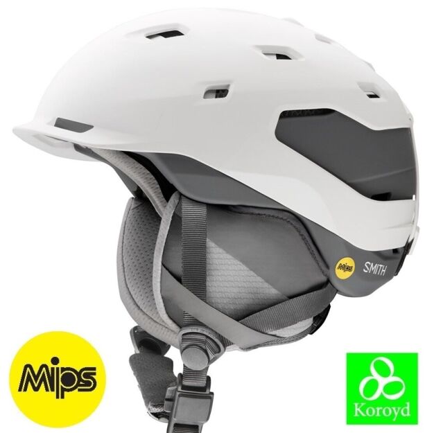 Kask Smit QUANTUM MIPS BOA matte white 55-59 M