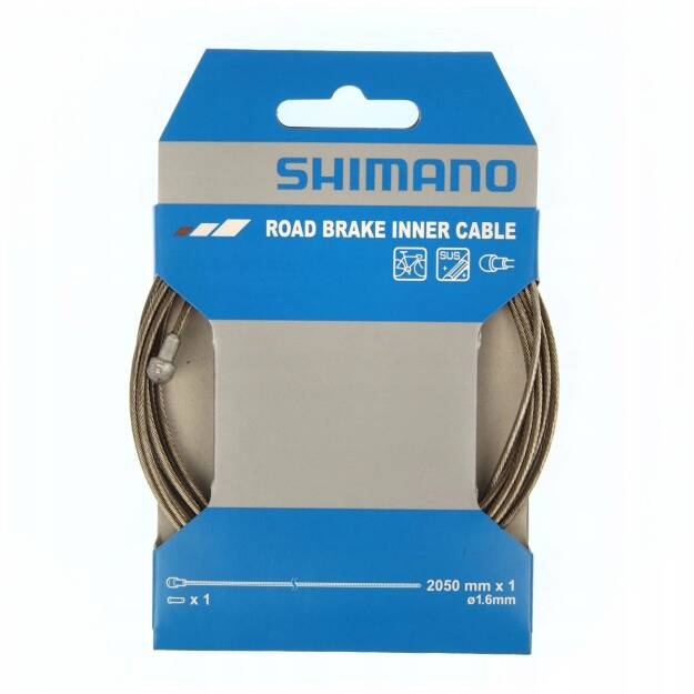 Shimano Linka hamulca szosa SUS 1,6x2050mm NIERDZEWNA Box