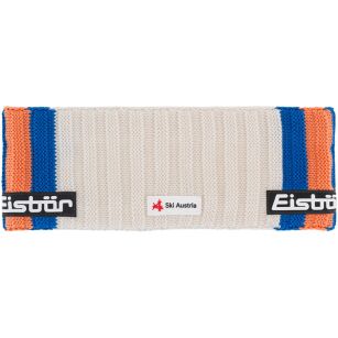 Opaska na głowę Eisbar Leizel STB RL SKA Ski Austria kolor 599 white blue orange GRUBA