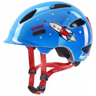 Kask dziecięcy UVEX OYO STYLE blue rocket 50-54cm