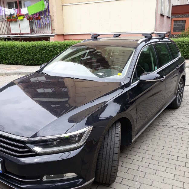 Bagażnik AMC Mont Blanc ALU WINGBAR do VW Passat B8 combi 2015->