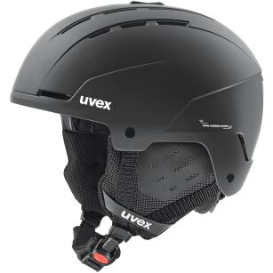 Kask Narciarski Snowboardowy UVEX STANCE Black Mat CZARNY