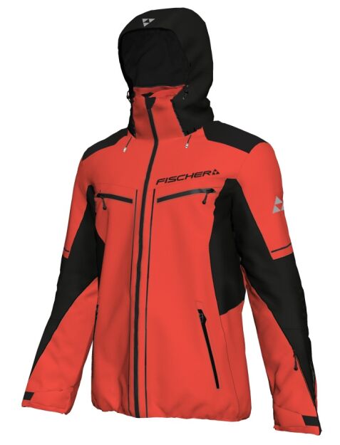 Fischer RC4 Jacket Męska Kurtka narciarska mem.20.000 red tomato 2024