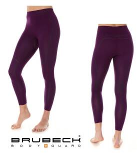 Spodnie damskie BRUBECK THERMO LE11870 purple / fioletowy / S