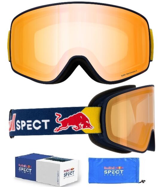 Gogle RED BULL SPECT RUSH 14REX blue SZYBA Orange X Photochrome S1-S3 Large