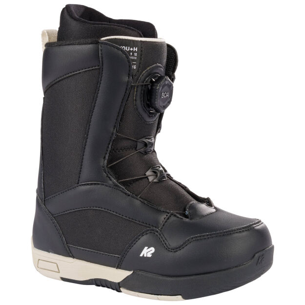 Buty snowboardowe K2 YOU+H Youth junior black 2024