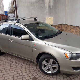 Bagażnik AMC Mont Blanc ALU do Mitsubishi Lancer VIII Sportback 2008->2016