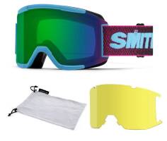 GOGLE SMITH SQUAD Snorkel Archive Blue 2 szyby Green S2 / Yellow S1