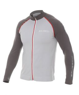 Bluza sportowa BRUBECK ATHLETIC termoaktywna W GÓRY grafitowa