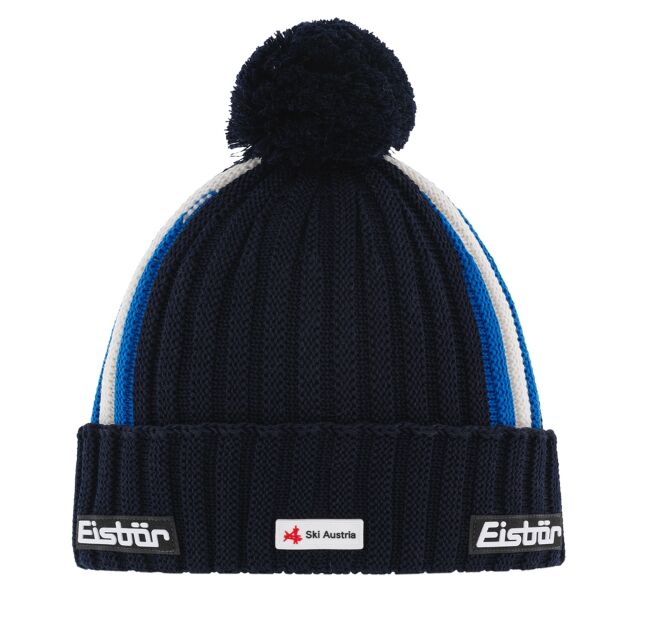 Czapka Eisbar LEIZEL OS Pompon MU RL SKA Ski Austria kolor 024 black blue white