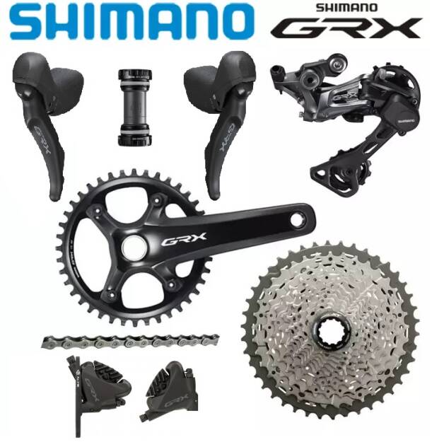 SHIMANO KOMPLETNY NAPĘD GRAVEL 1x11 GRX grupa RX600