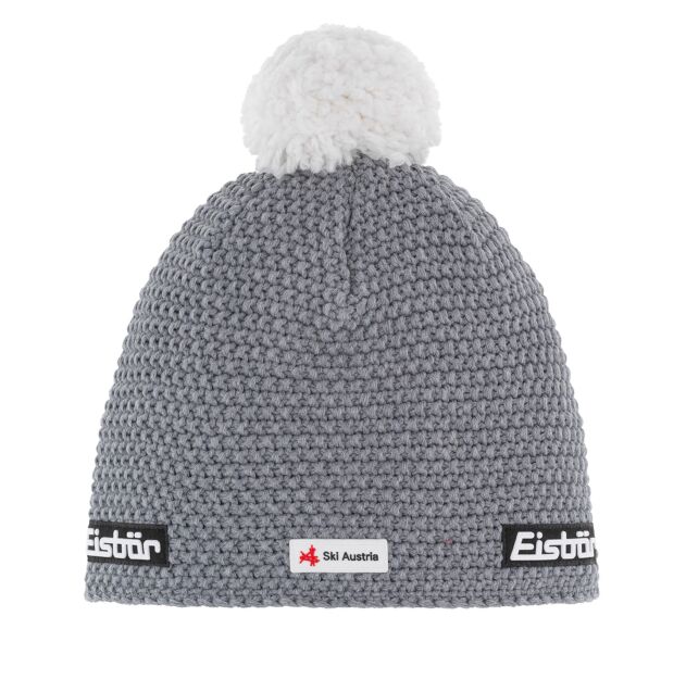 Czapka Eisbar JAMIE Pompon MU SKA Ski Austria kolor 006 grey white