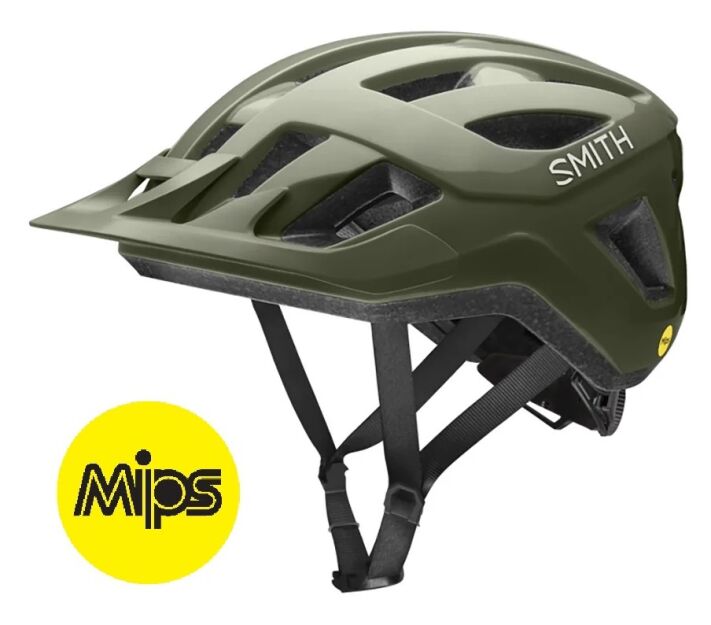 Kask rowerowy MTB SMITH Convoy MIPS moss green khaki 2024