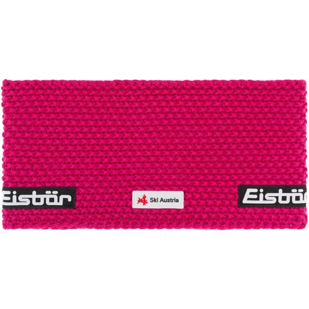 Opaska na głowę Eisbar Jamie STB RL SKA Ski Austria kolor 442 pink róż Wysoka 13,5cm