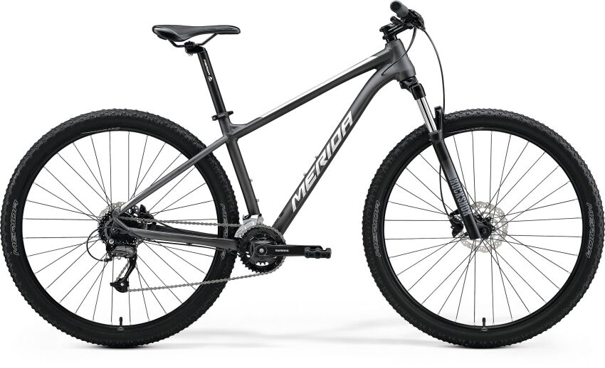 Rower MTB MERIDA BIG NINE 60 Matt Anthracite Silver 2024 (Rock Shox)