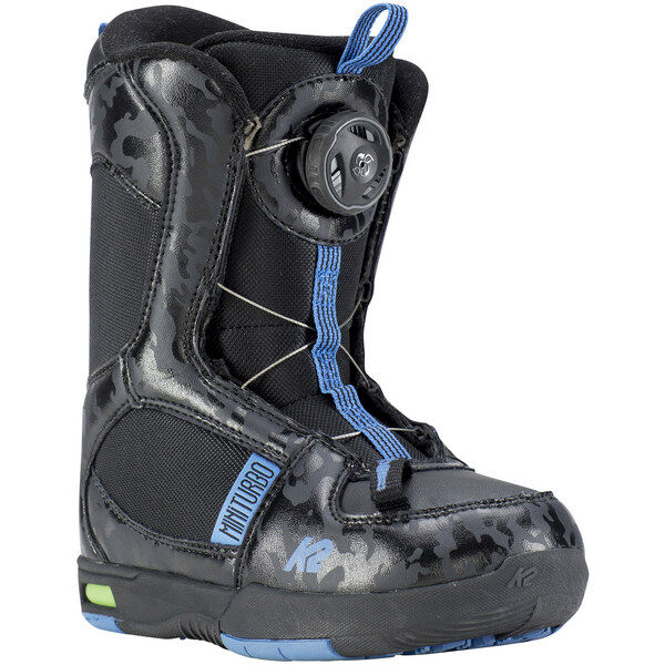 Buty snowboardowe K2 Mini Turbo BOA junior black/blue roz.35,5