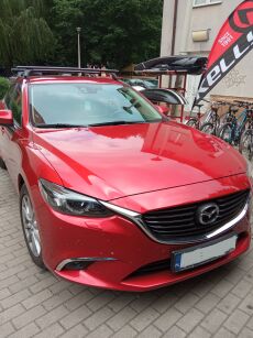 Bagażnik CRUZ Airo Black do Mazda 6 III gen. 4d 2013->