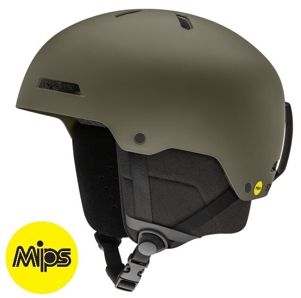 Smith RODEO MIPS kask snowboardowy matte Forest Khaki