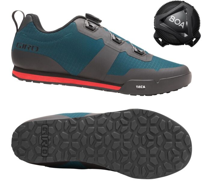 Buty rowerowe męskie GIRO TRACKER BOA blue Enduro E-bike