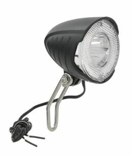 LAMPKA ROWEROWA PRZEDNIA NA DYNAMO 80lm LED PROX XC-110