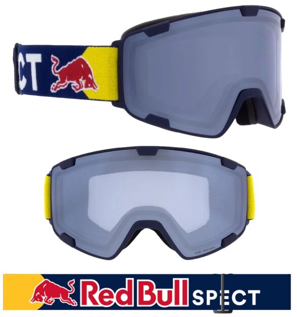 GOGLE Red Bull Spect PARK 003SI1 dark blue / szyba silver mirror S1