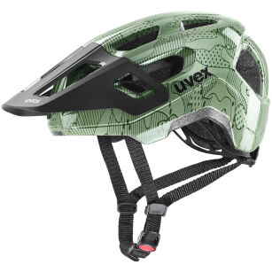 Kask rowerowy dziecięcy UVEX React Jr moss green altimtr połysk 52-56 cm