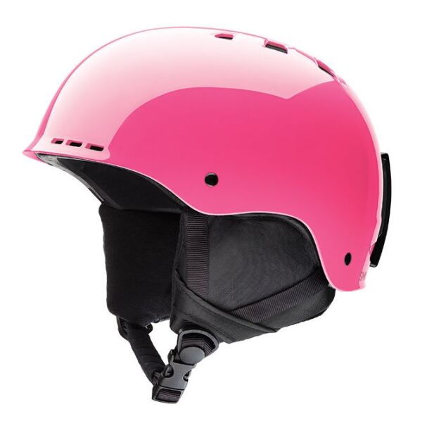 SMITH HOLT JUNIOR Kask snowboardowy CRAZY PINK YS 48-53cm