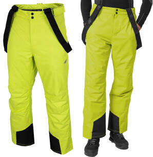 Spodnie narciarskie 4F H4Z22 - SPMN001 5 000 soczysta zieleń