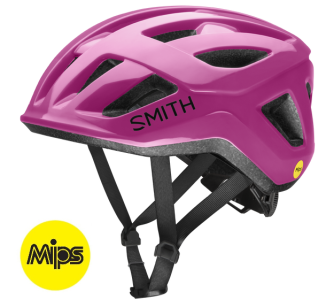 Kask dziecęcy MTB SMITH ZIP Jr MIPS fuschia pink 48-52 YS