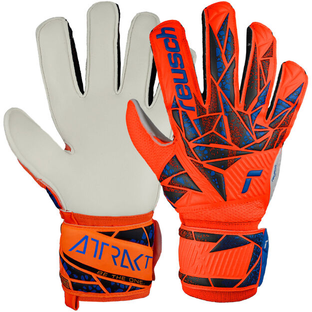 Reusch Rękawice bramkarskie Attrakt Solid hyper orange