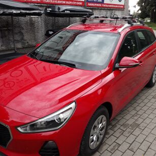 Bagażnik dachowy Turtle Quiet XT AIR2 94/90 do Hyundai I30 III 2017->