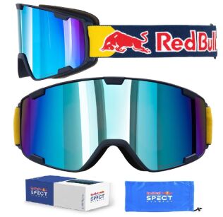 Gogle RED BULL SPECT PARK 19BL3 dark blue SZYBA ice blue mirror S3