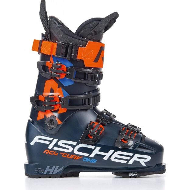 Buty Narciarskie Męskie Fischer RC4 The Curv One 130 VCM dark blue orange 265