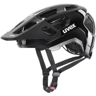 Kask rowerowy dziecięcy UVEX React Jr czarny 52-56 cm