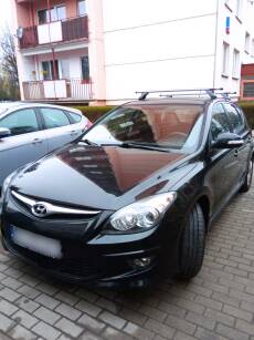 Bagażnik AMC Mont Blanc ALU do Hyundai i30 I lub II lub III 5d