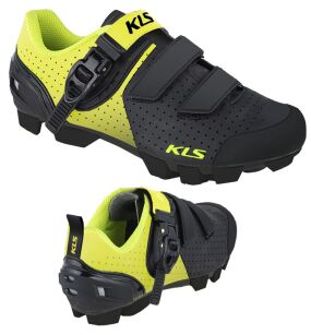 Buty Rowerowe wpinane SPD KELLYS KLS EDGE MTB black lime