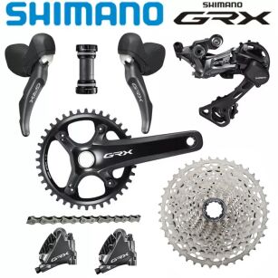 SHIMANO NAPĘD GRAVEL 1x11 GRX RX600 korba RX810 175 +RX812