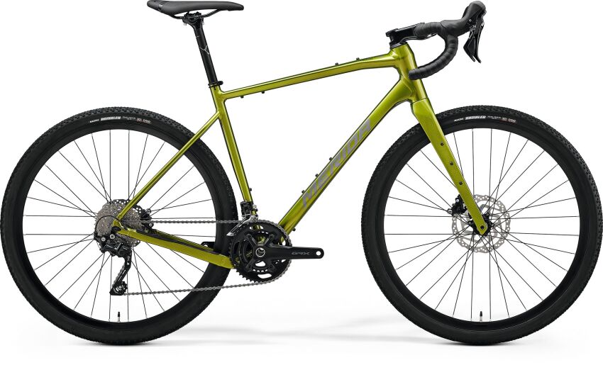 Rower MERIDA SILEX 400 2024 GRAVEL GRX fall green NOWA GEOMETRIA