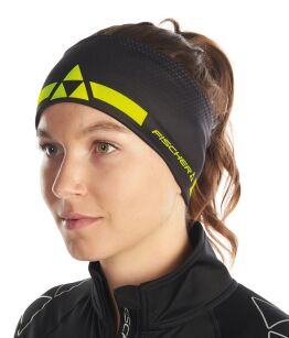 Fischer Light Lahti Cienka Opaska głowę z polarem G93124 black yellow UNISEX 2025