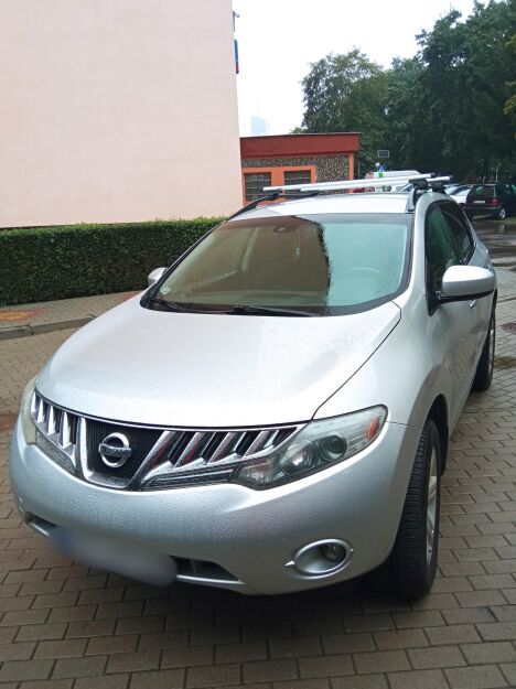 Bagażnik na relingi Hakr Alu do Nissan Murano Z51 2008-2014