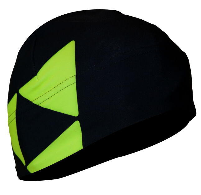 Czapka treningowa na narty biegowe XC Fischer Beanie Light Black Yellow