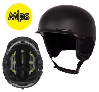 SMITH Scout MIPS Kask snowboardowy / narciarski czarny mat