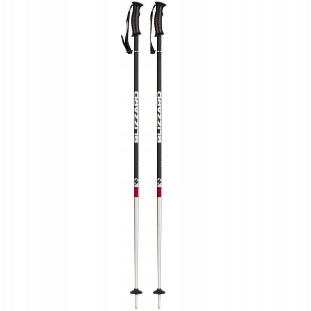 Kije narciarskie Blizzard SPORT Rent Ski Poles mat black silver