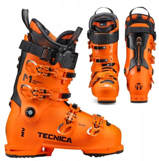 Buty Tecnica Mach1 130 MV Race Carbon Flex 130 Ultra Orange 2024