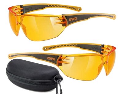 Okulary sportowe UVEX Sportstyle 204 ORANGE +ETUI