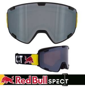 GOGLE Red Bull Spect PARK 014 black / silver snow mirror S3 2023