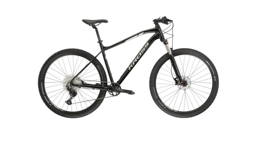 Rower MTB Kross Level 5.0 Męski 29 czarny srebrny połysk